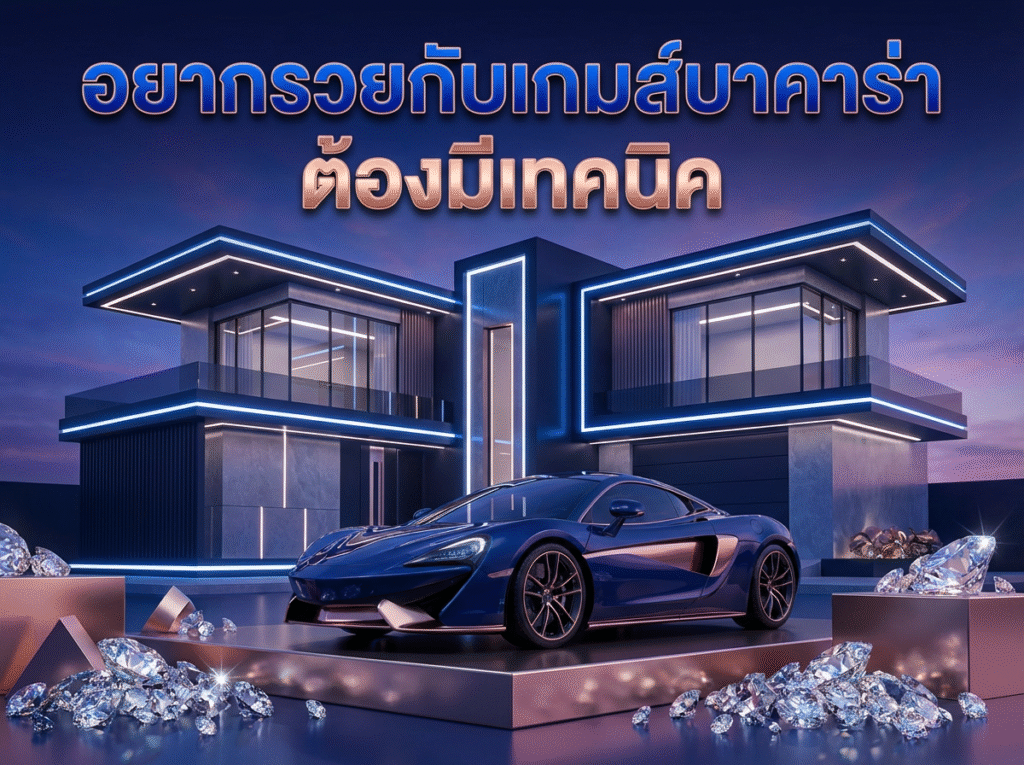 อยากรวยกับเกมส์บาคาร่า ต้องมีเทคนิค